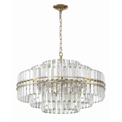 Crystorama Hayes 28 Inch 16 Light Chandelier Cp787753