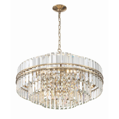 Crystorama Hayes 28 Inch 16 Light Chandelier Cp787753