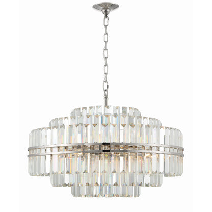 Crystorama Hayes 28 Inch 16 Light Chandelier Cp753572