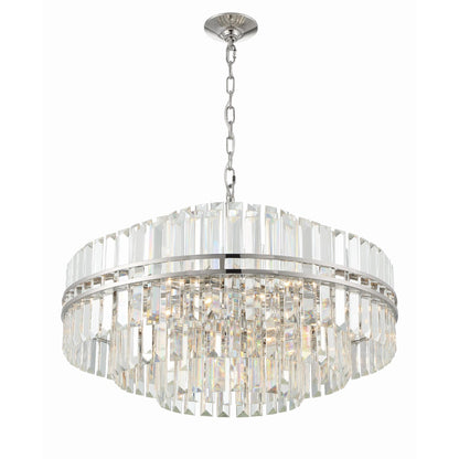 Crystorama Hayes 28 Inch 16 Light Chandelier Cp753572