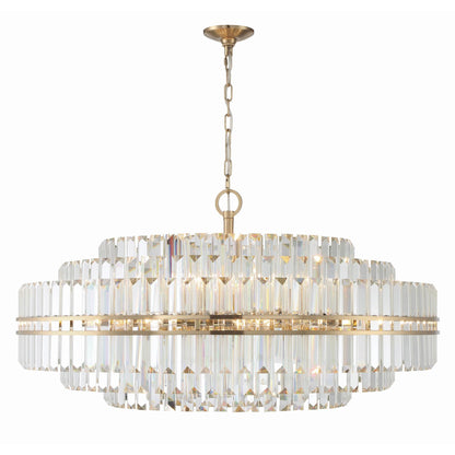 Crystorama Hayes 40 Inch 32 Light Chandelier Cp787754