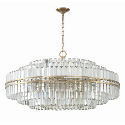 Crystorama Hayes 40 Inch 32 Light Chandelier Cp787754