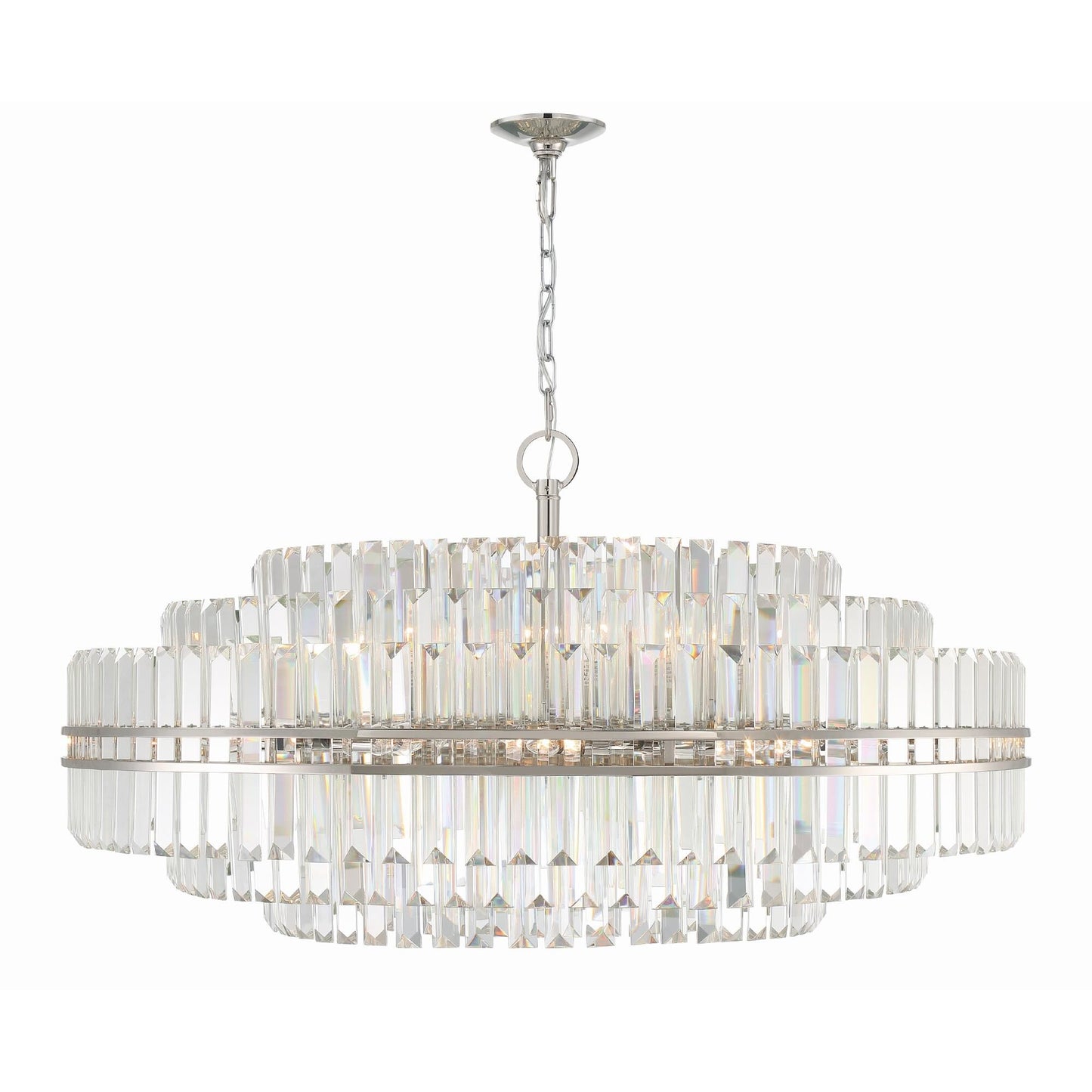 Crystorama Hayes 41 Inch Chandelier Cp775758