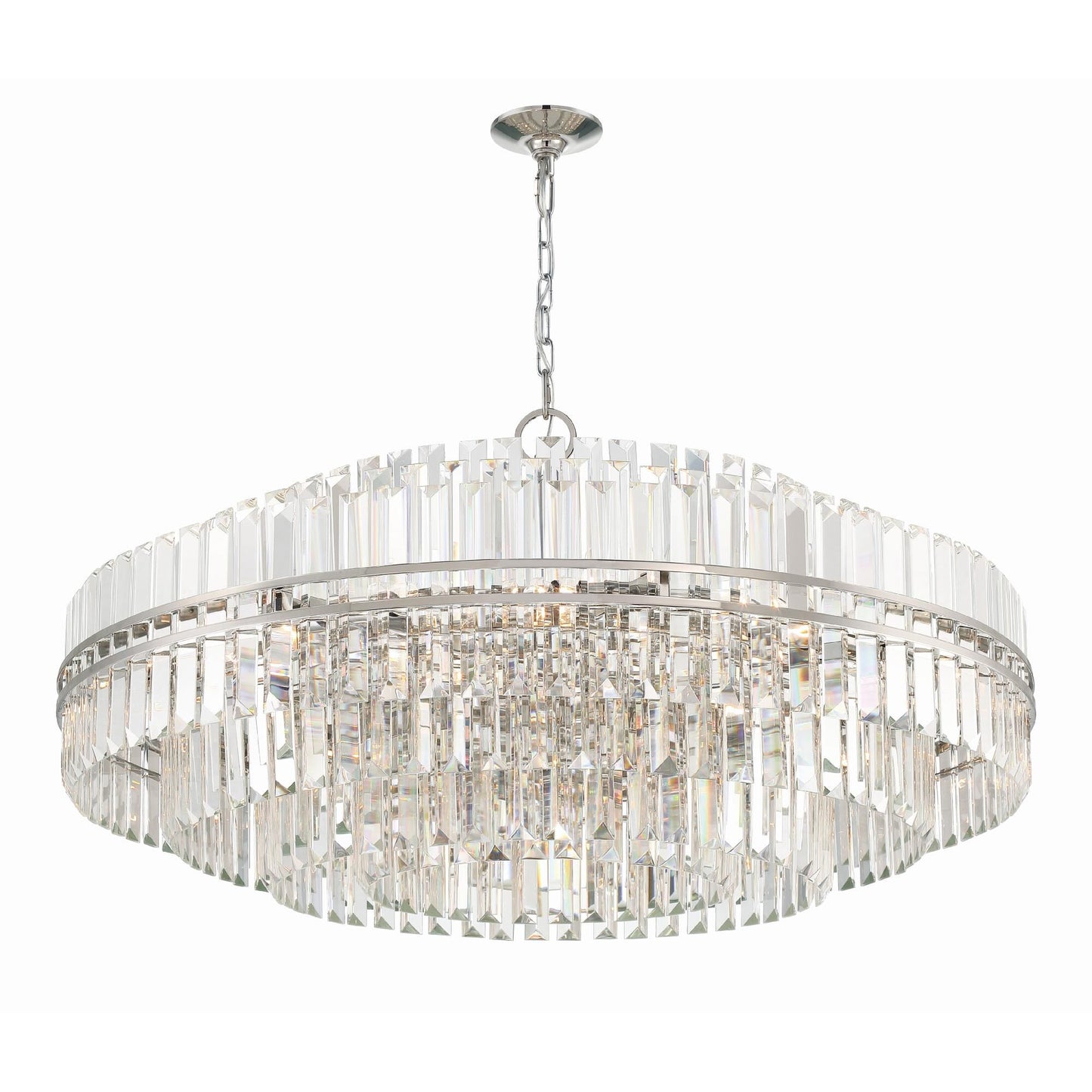 Crystorama Hayes 41 Inch Chandelier Cp775758