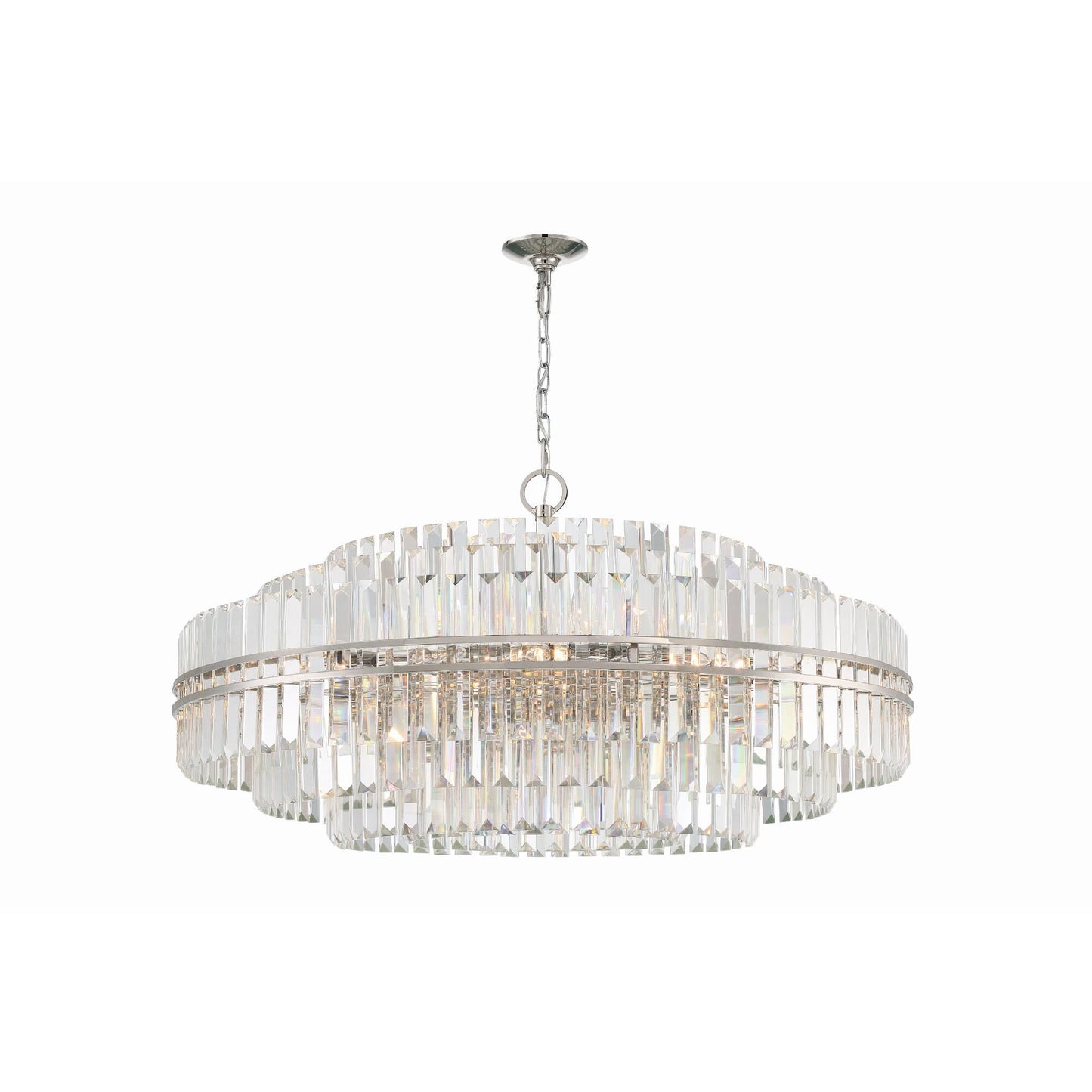 Crystorama Hayes 41 Inch Chandelier Cp775758