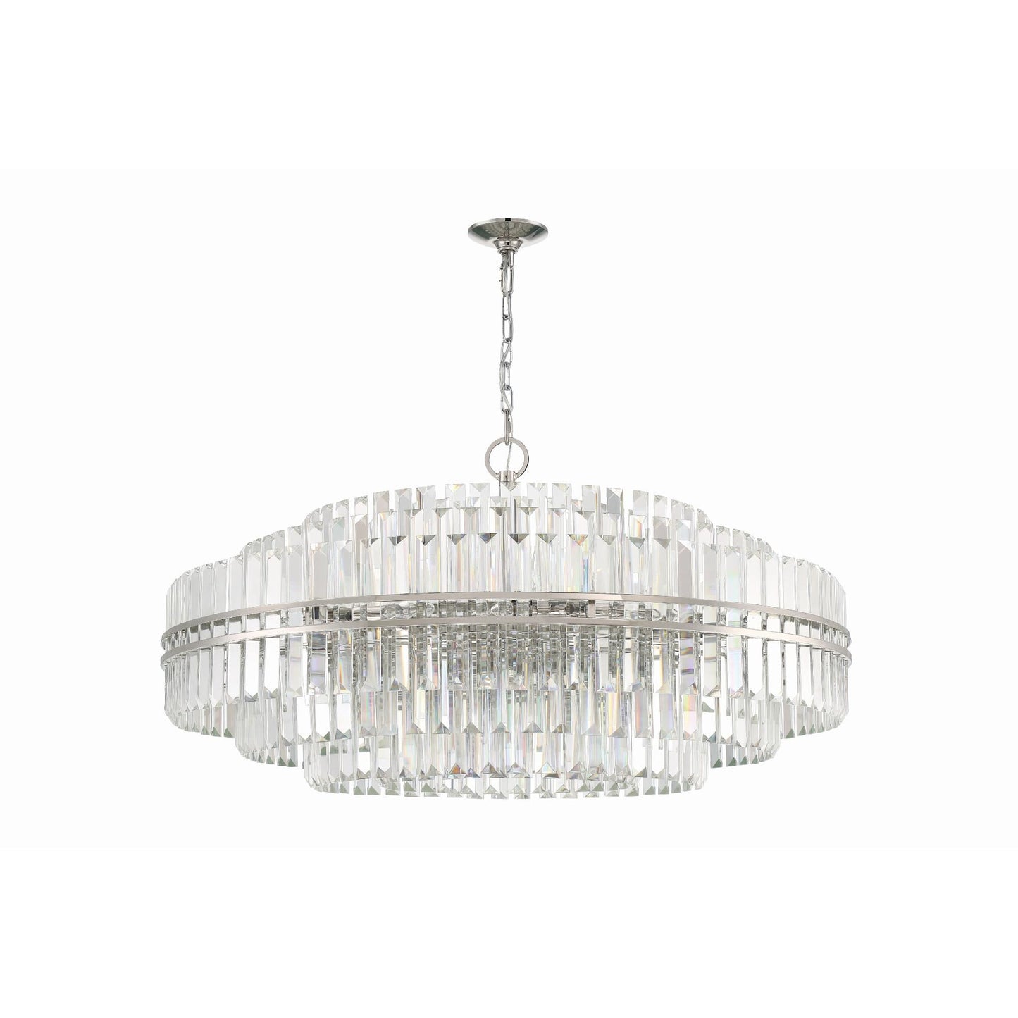 Crystorama Hayes 41 Inch Chandelier Cp775758