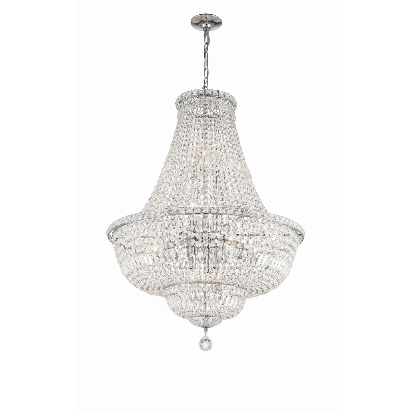 Crystorama Roslyn 28 Inch Chandelier Cp775786