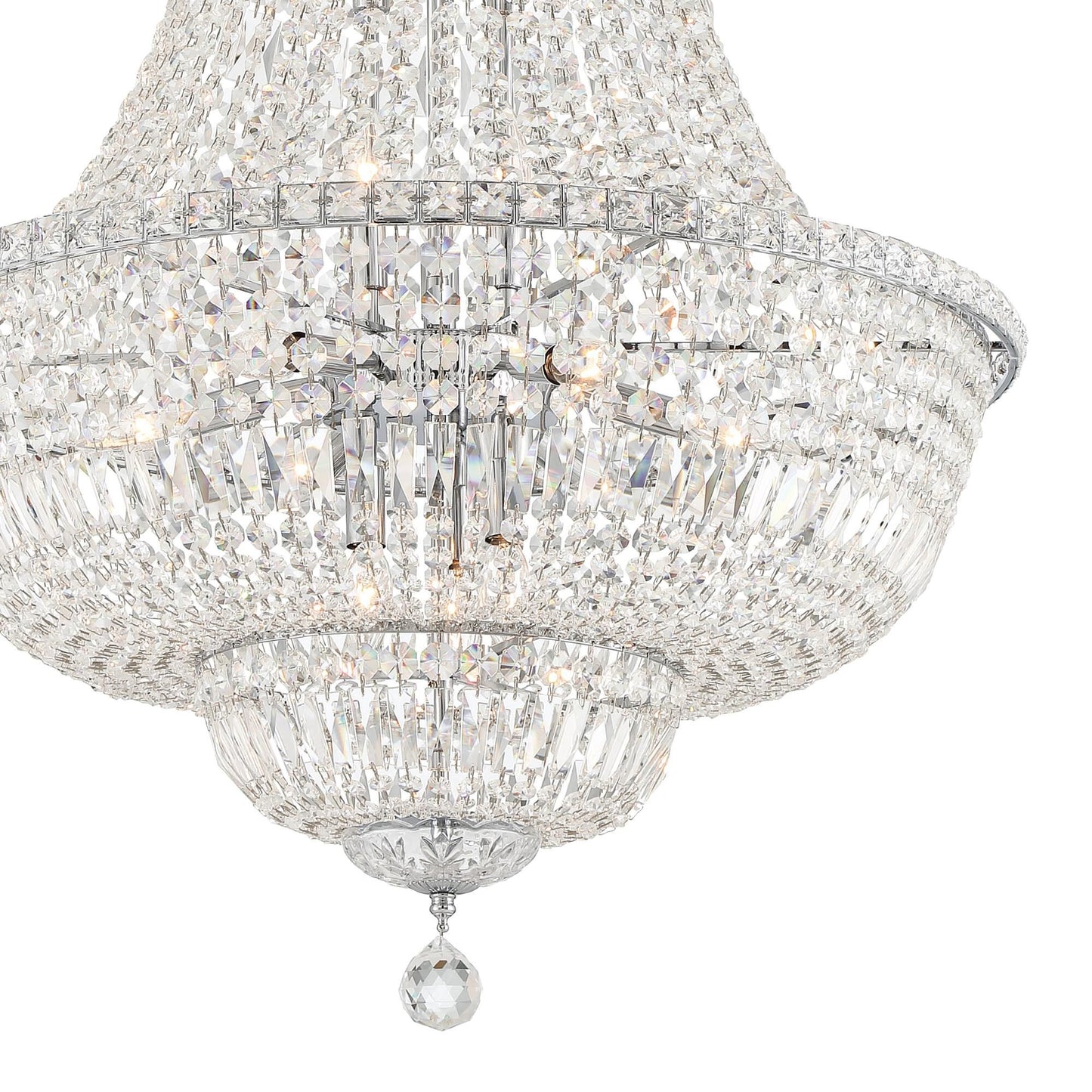 Crystorama Roslyn 28 Inch Chandelier Cp775786