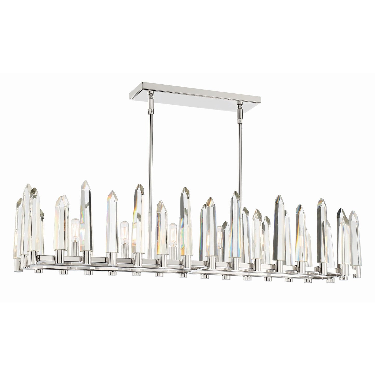 Crystorama Watson 42 Inch 6 Light Linear Suspension Light Cp526982