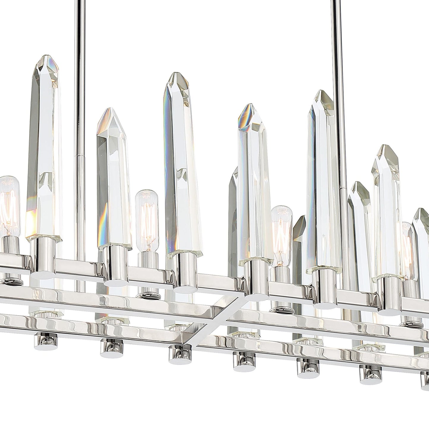 Crystorama Watson 42 Inch 6 Light Linear Suspension Light Cp526982