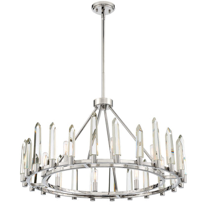 Crystorama Watson 32 Inch Chandelier Cp526989