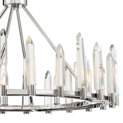 Crystorama Watson 32 Inch Chandelier Cp526989