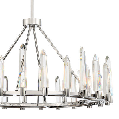 Crystorama Watson 32 Inch Chandelier Cp526989