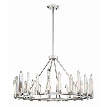 Crystorama Watson 32 Inch Chandelier Cp526989