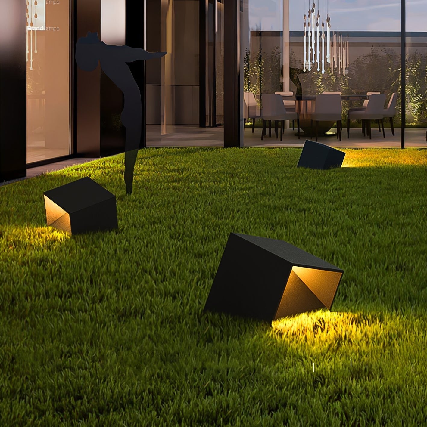 Cube Garden Solar Outdoor Light