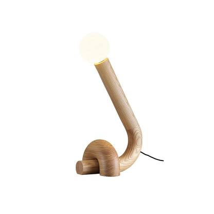 Curled Table Lamp