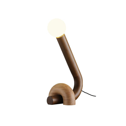 Curled Table Lamp