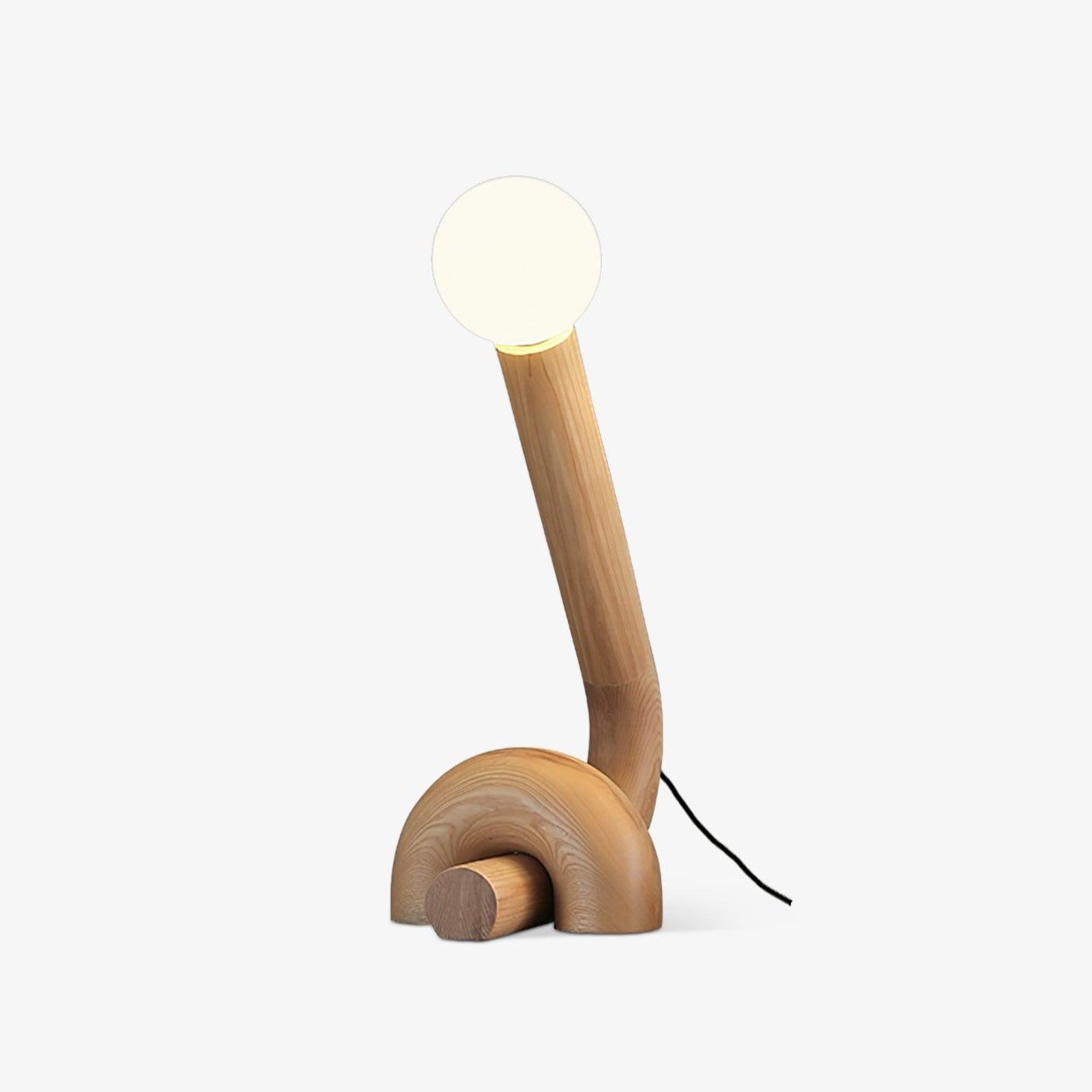 Curled Table Lamp