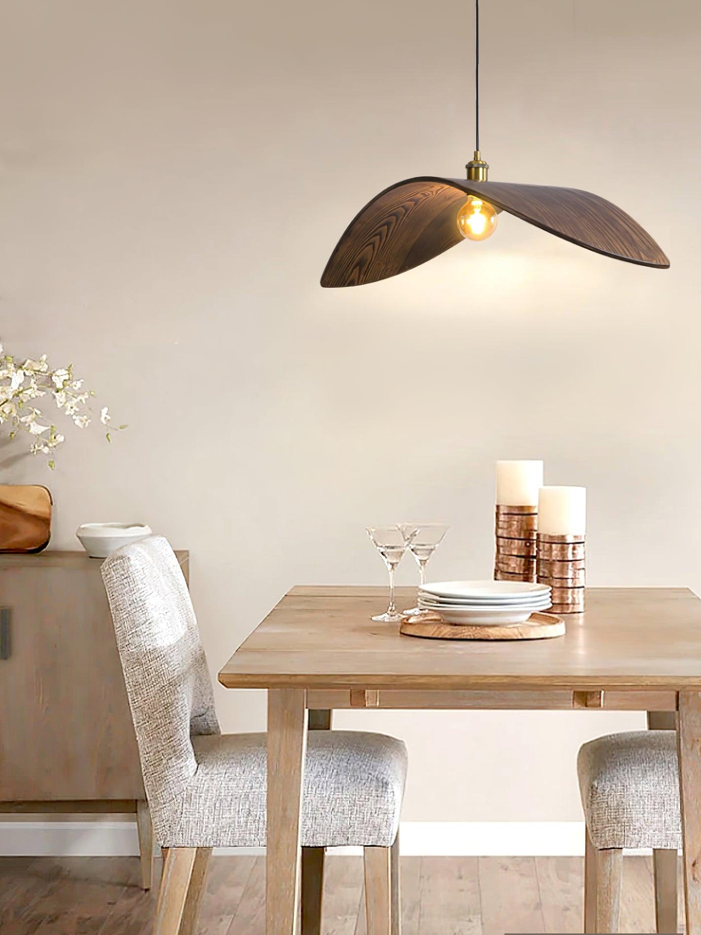 Curve Wooden Pendant Lamp