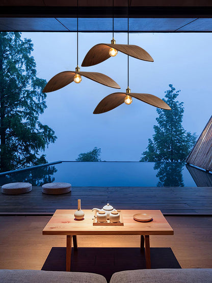 Curve Wooden Pendant Lamp