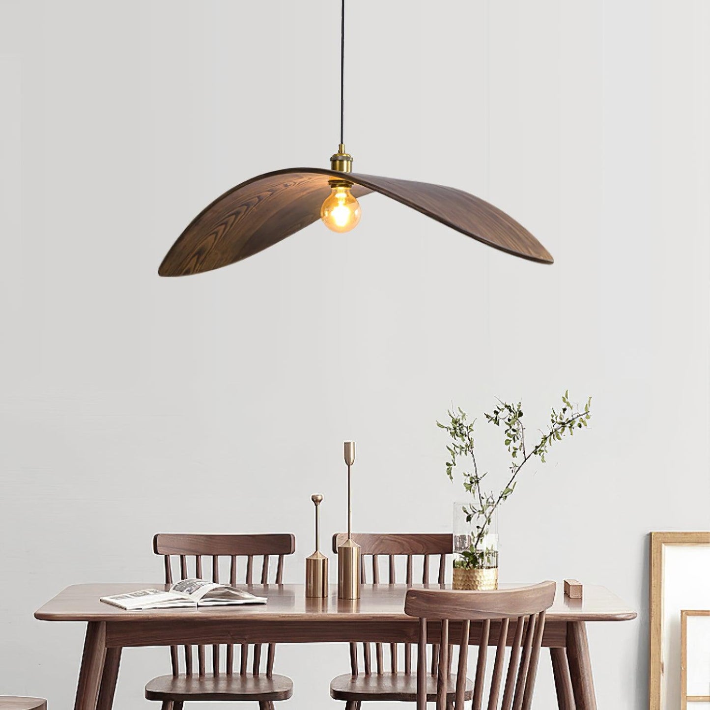 Curve Wooden Pendant Lamp