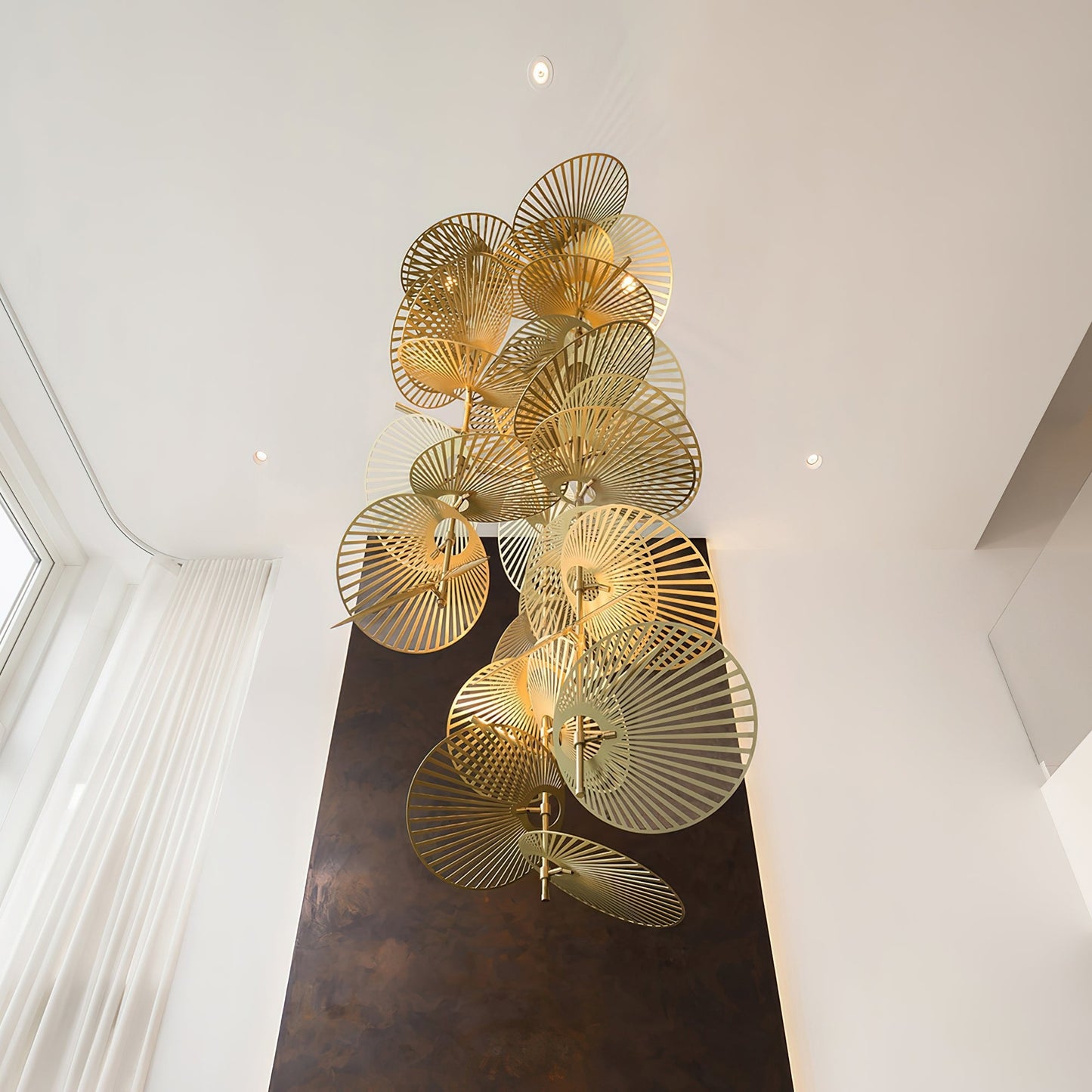 Cattail Leaf Chandelier