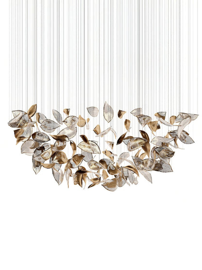 Shake Leaves Crown Chandelier