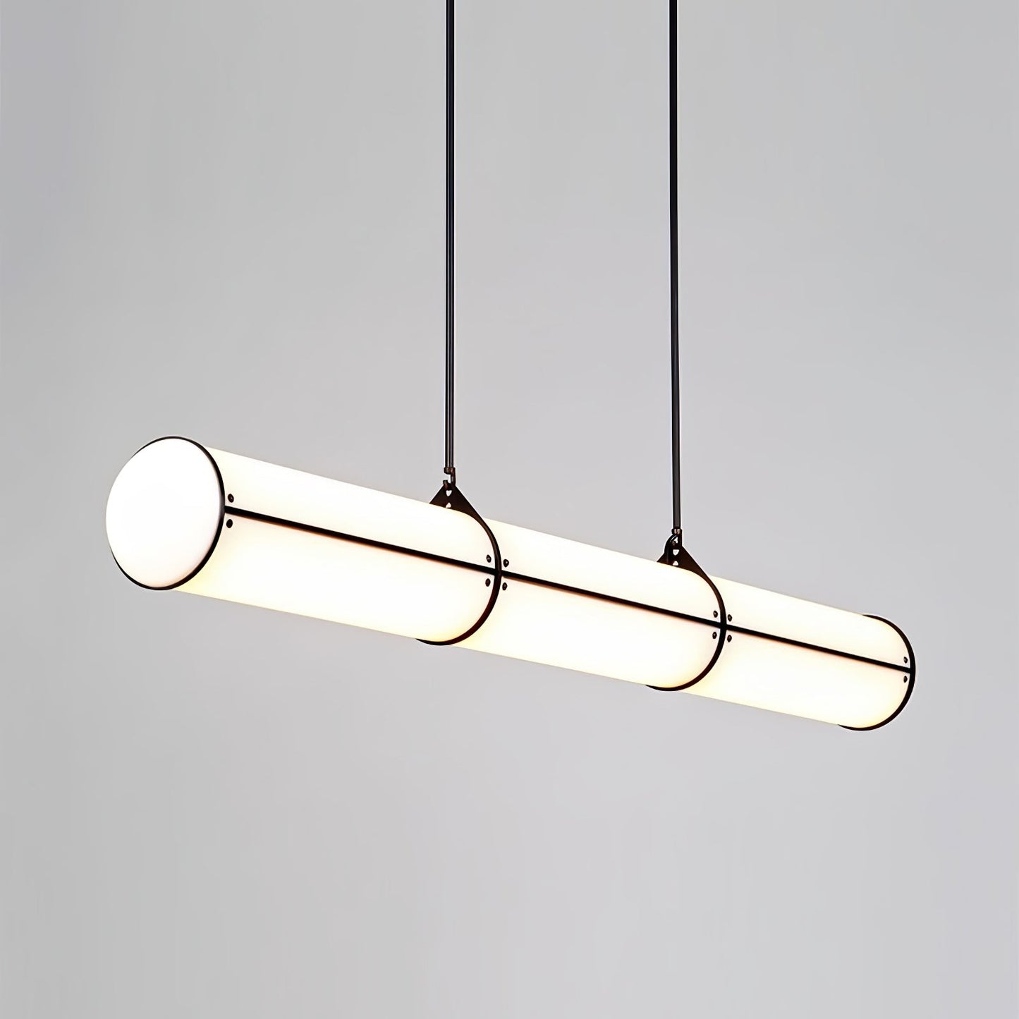 Cylindrical Endless Pendant Light