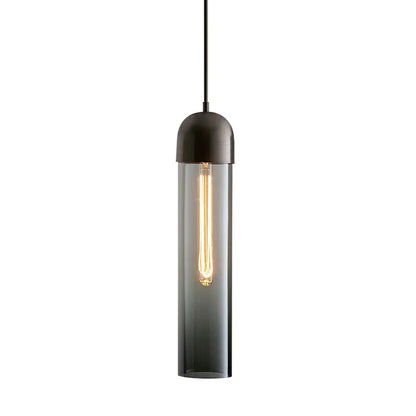 Glass Cylindrical Shape Houselight Pendant Light