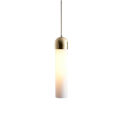 Glass Cylindrical Shape Houselight Pendant Light