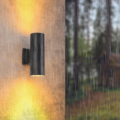 Cylindrical Outdoor Wall Light