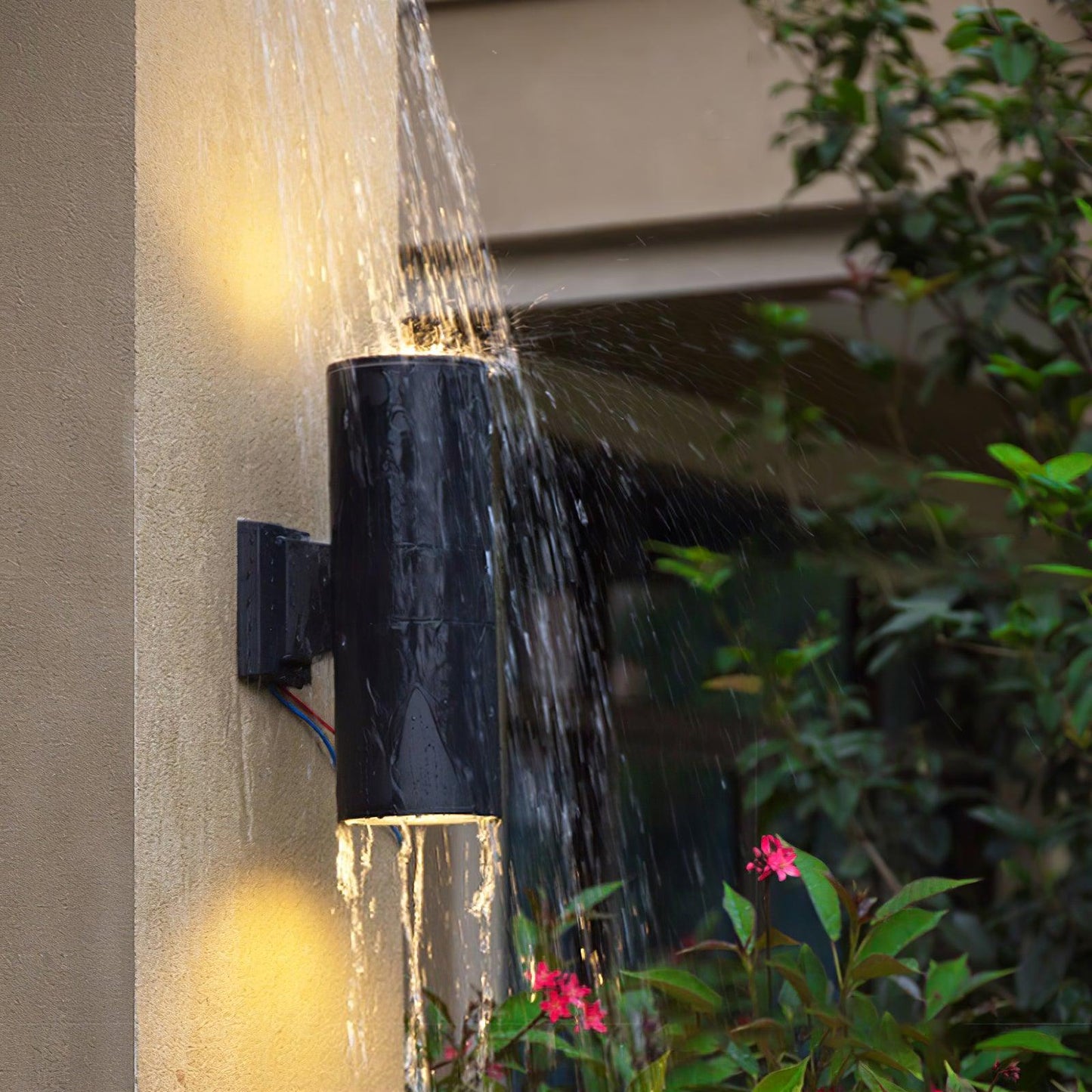 Cylindrical Outdoor Wall Light