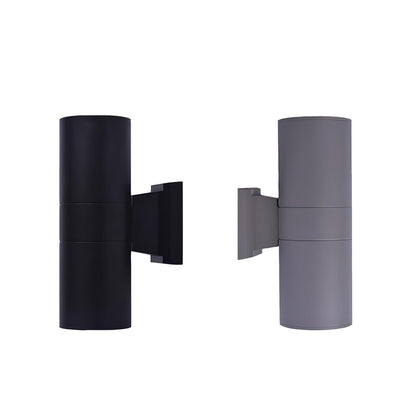 Cylindrical Outdoor Wall Light