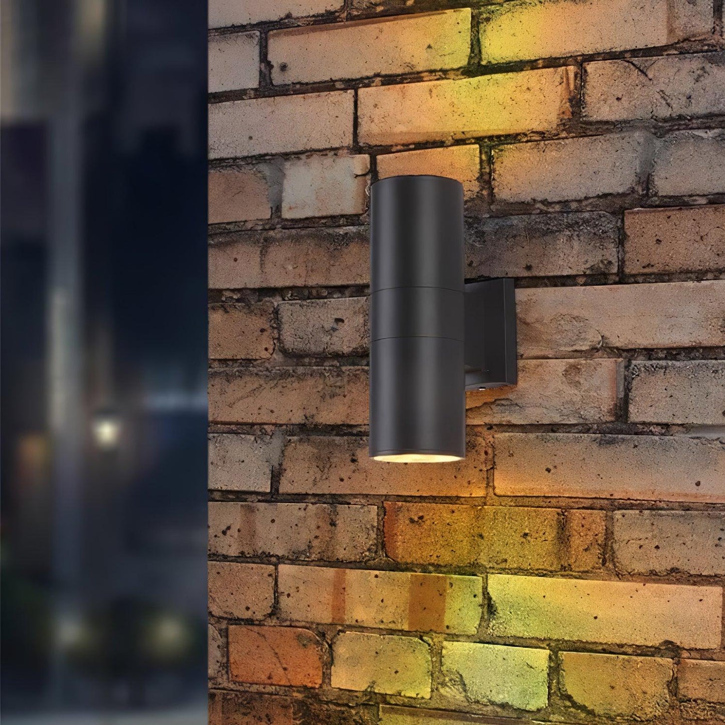 Cylindrical Outdoor Wall Light