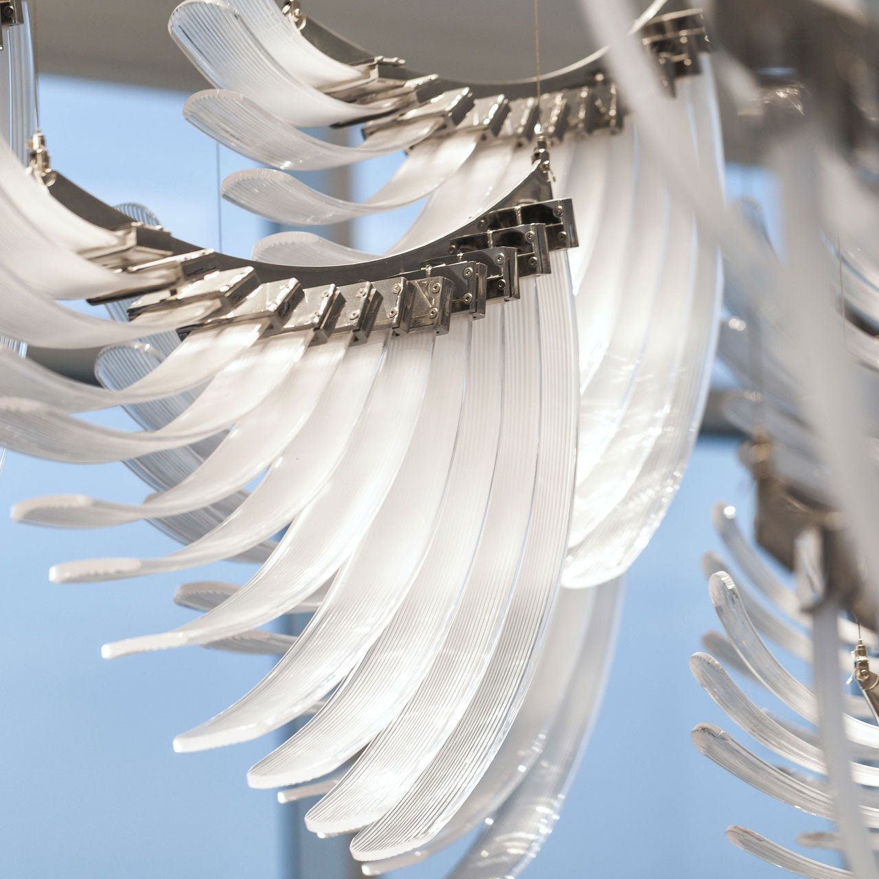 Bird Feather Wings Chandelier