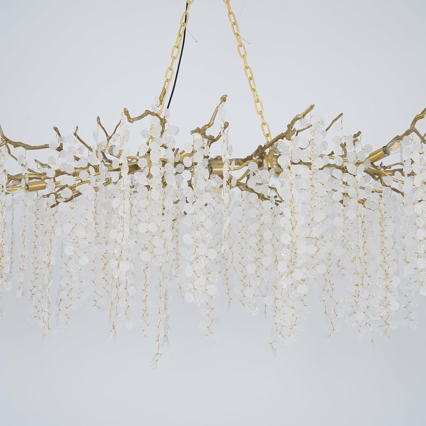 Shiro Noda Crystal Electrolier Chandelier