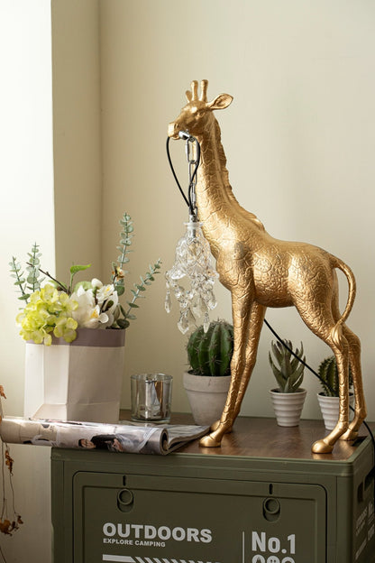 Giraffe Royale Sculpture Floor Lamp
