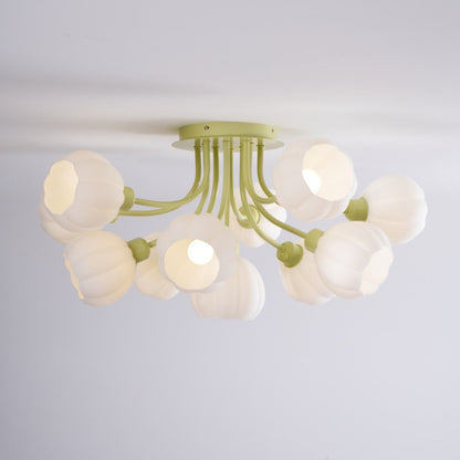 Pumpkin Matcha Ceiling Lamp