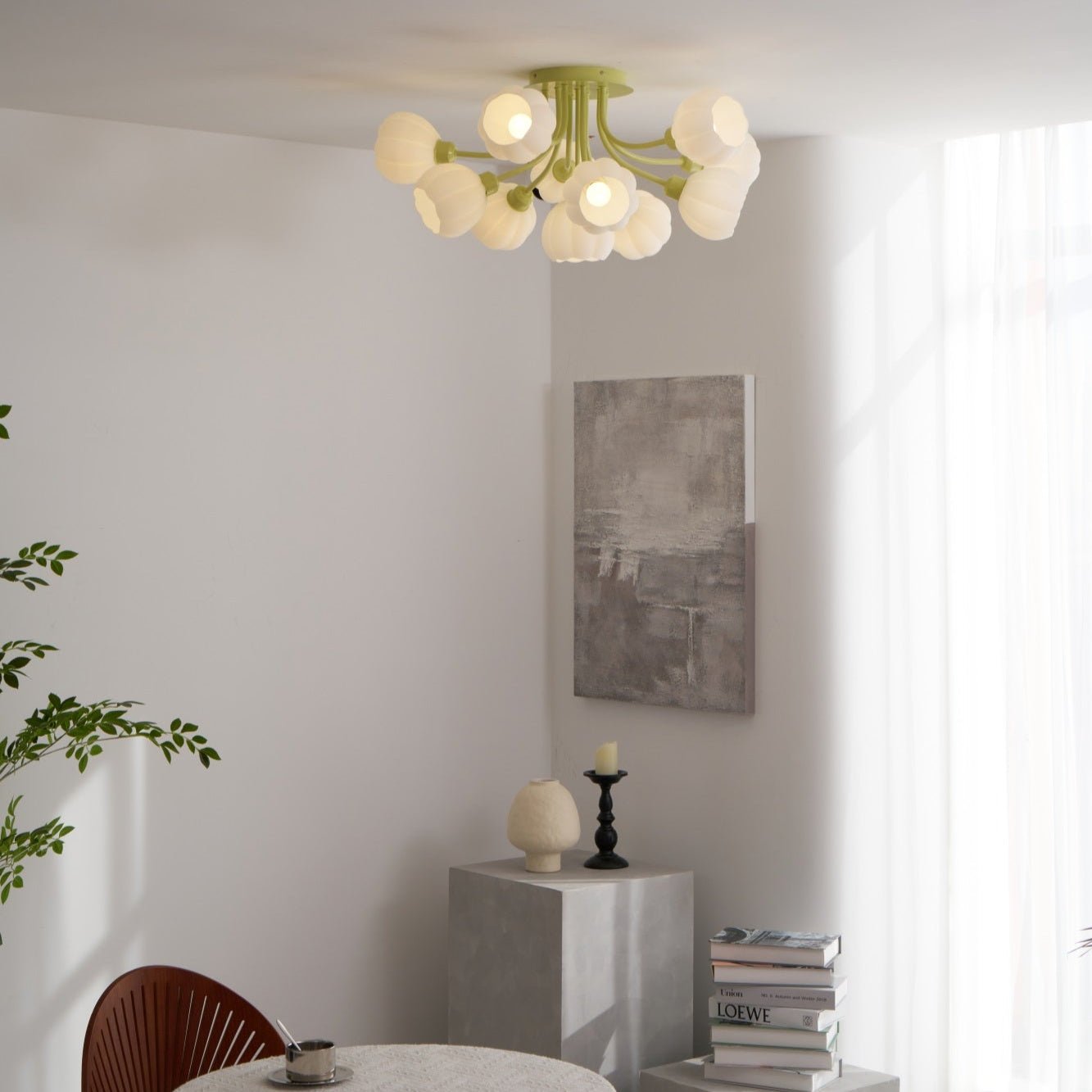Pumpkin Matcha Ceiling Lamp