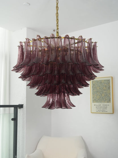 Amethyst Bloom Chandelier