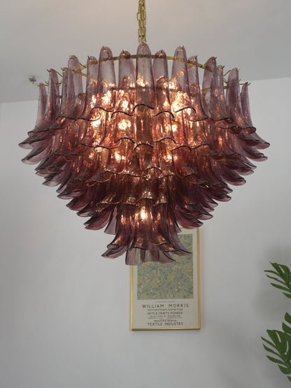 Amethyst Bloom Chandelier