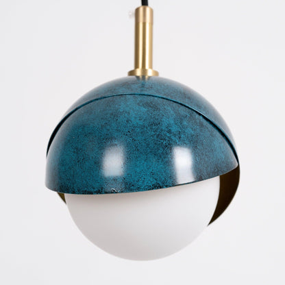 Blue Drop Pendant Light