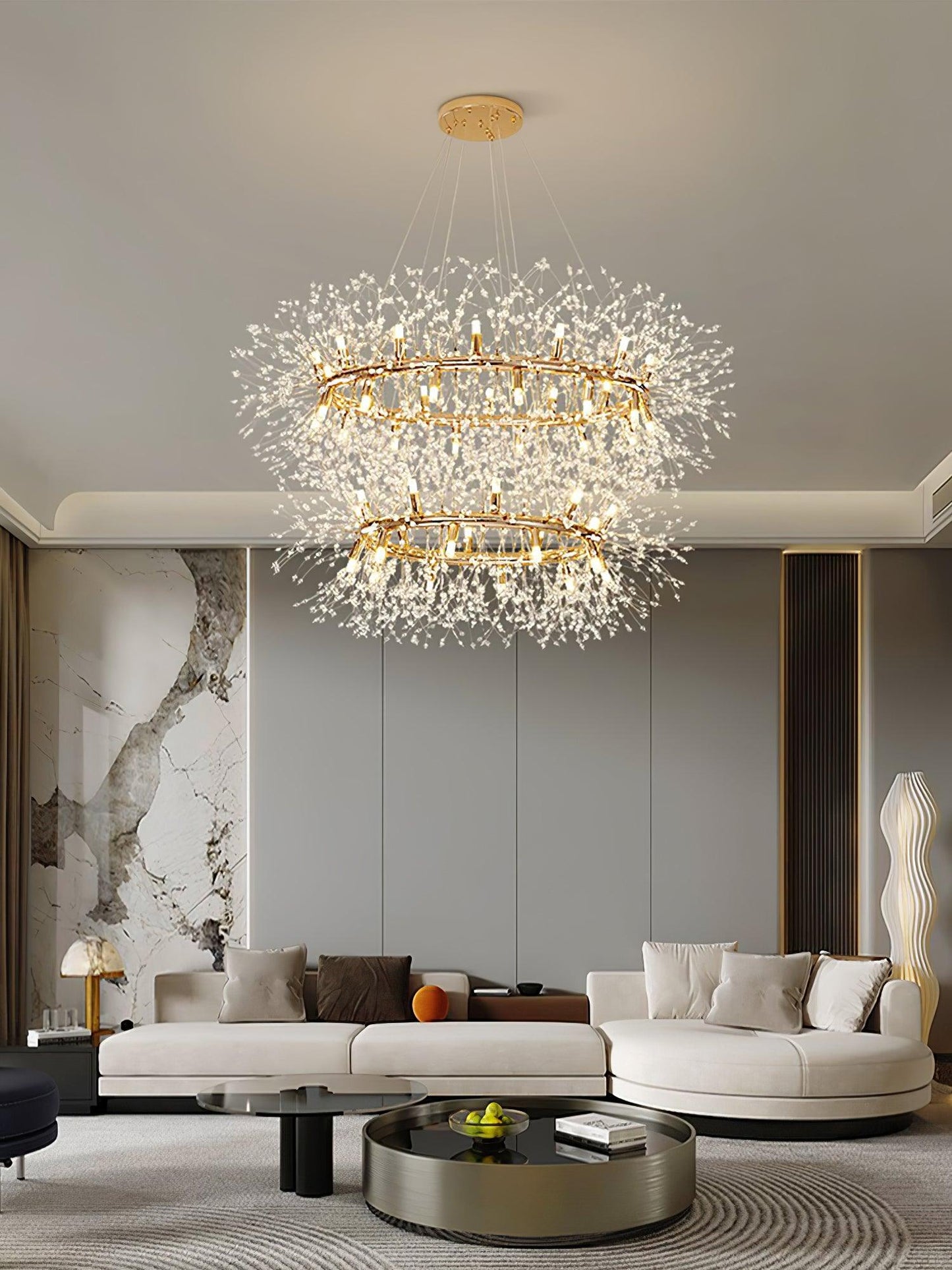 Dandelion Round Chandelier