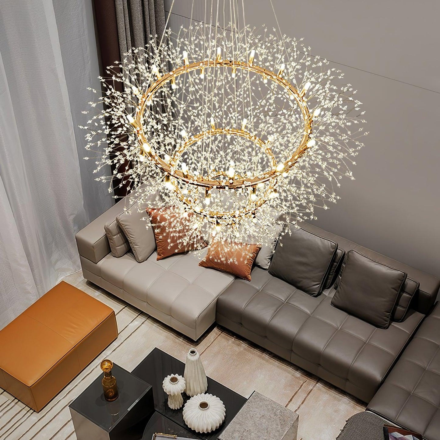 Dandelion Round Chandelier