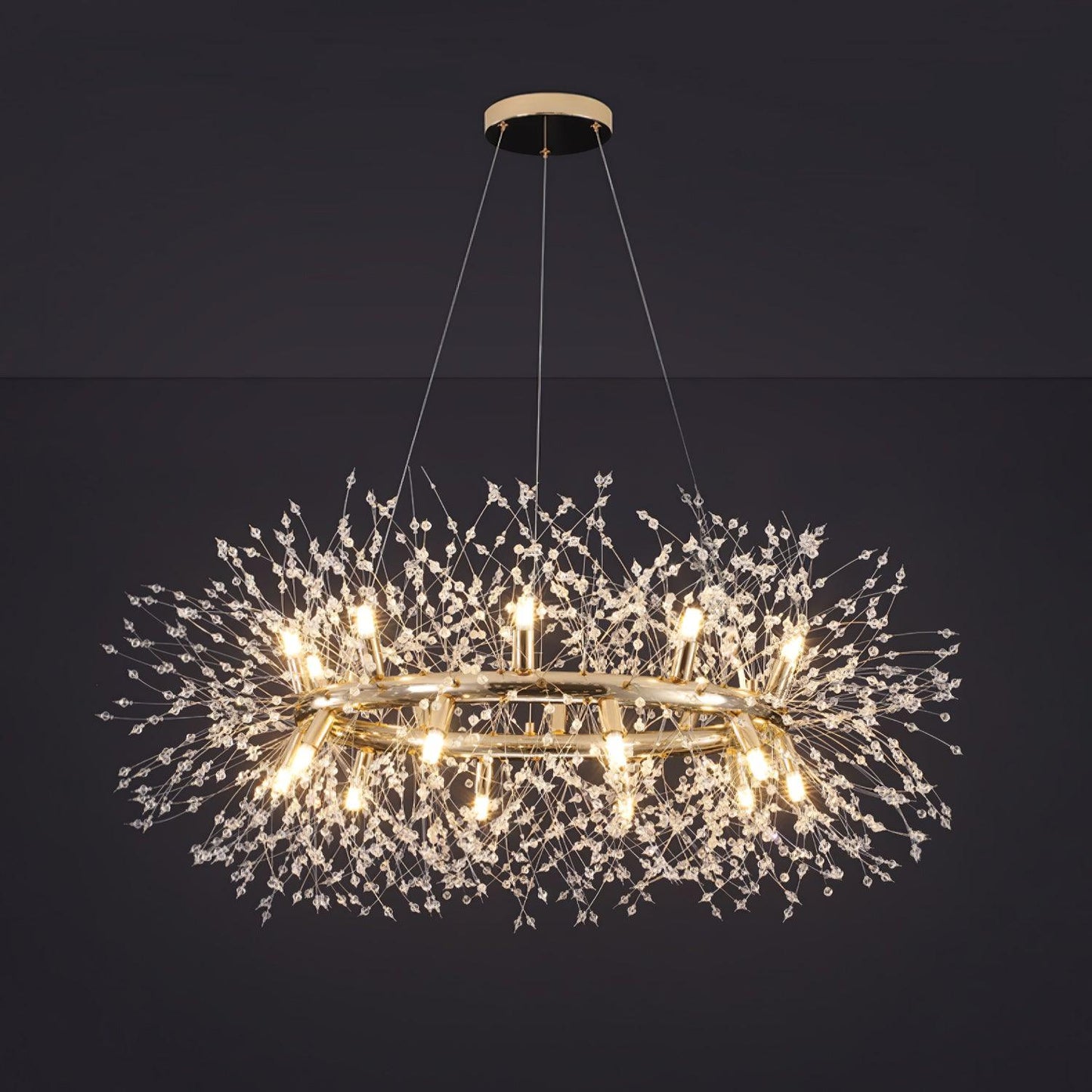 Dandelion Round Chandelier