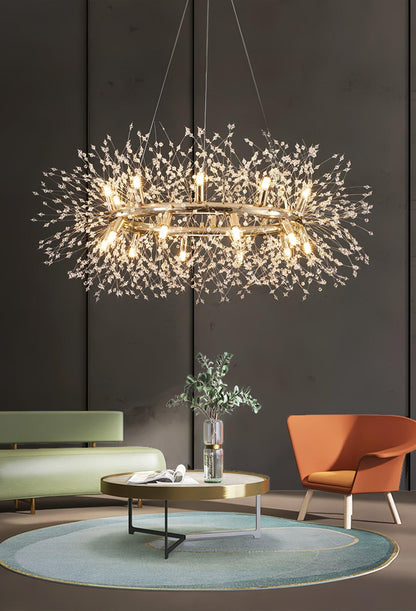 Dandelion Round Chandelier