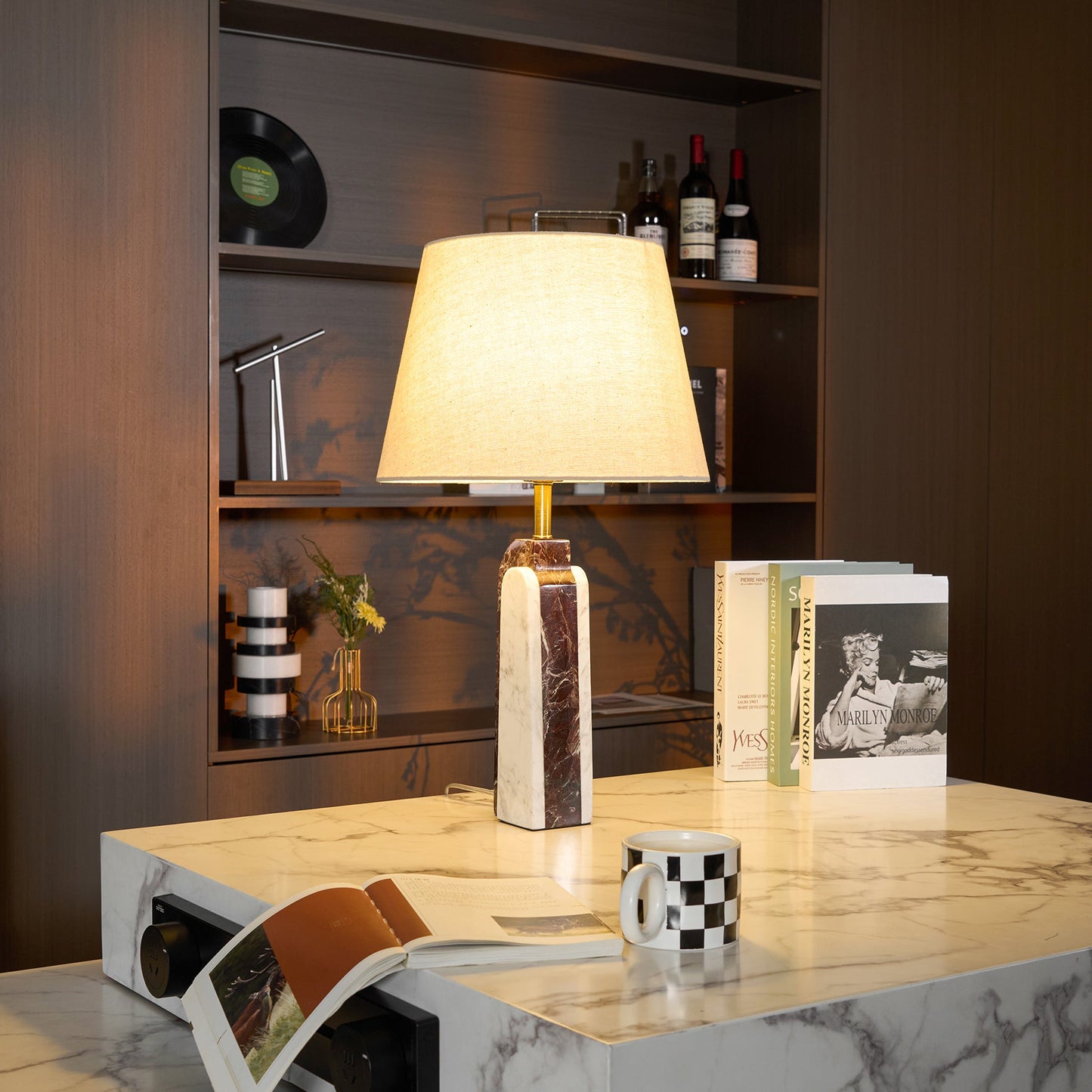 Virello Marble Table Lamp