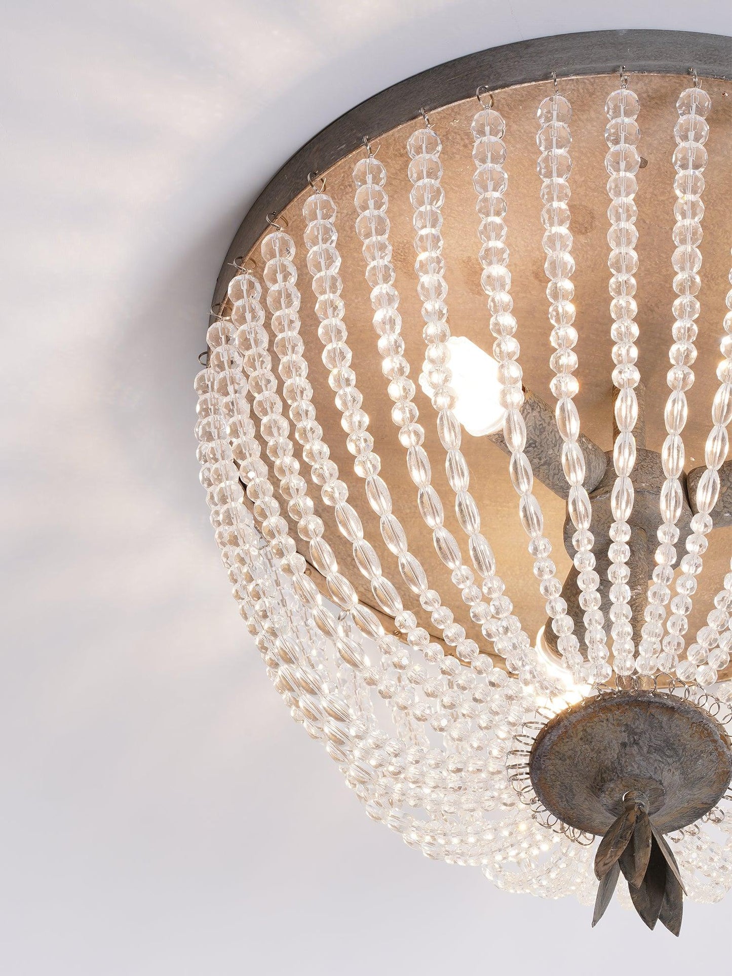 Dauphine Crystal Ceiling Light