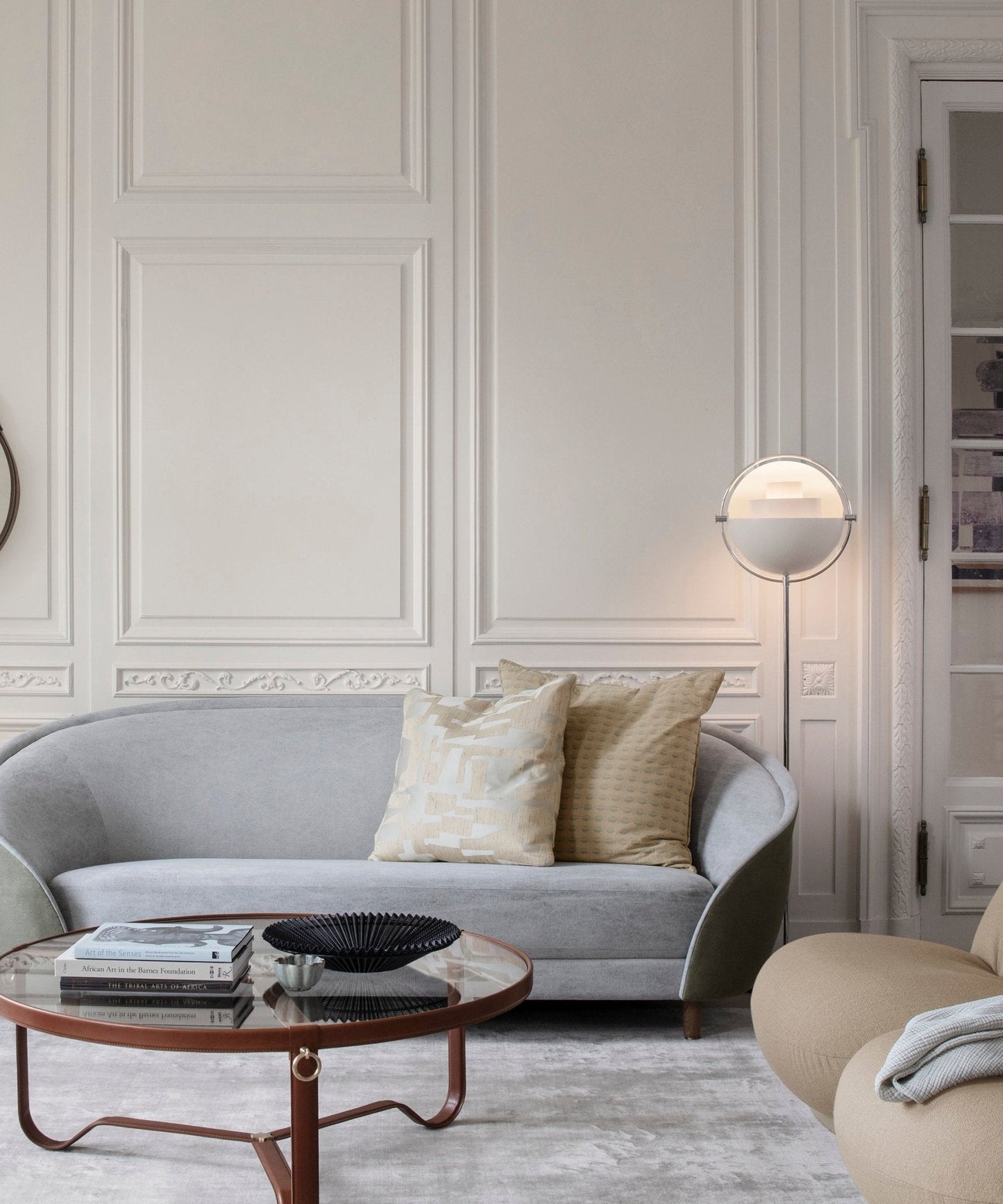 Deformed Ball Floor Lamp