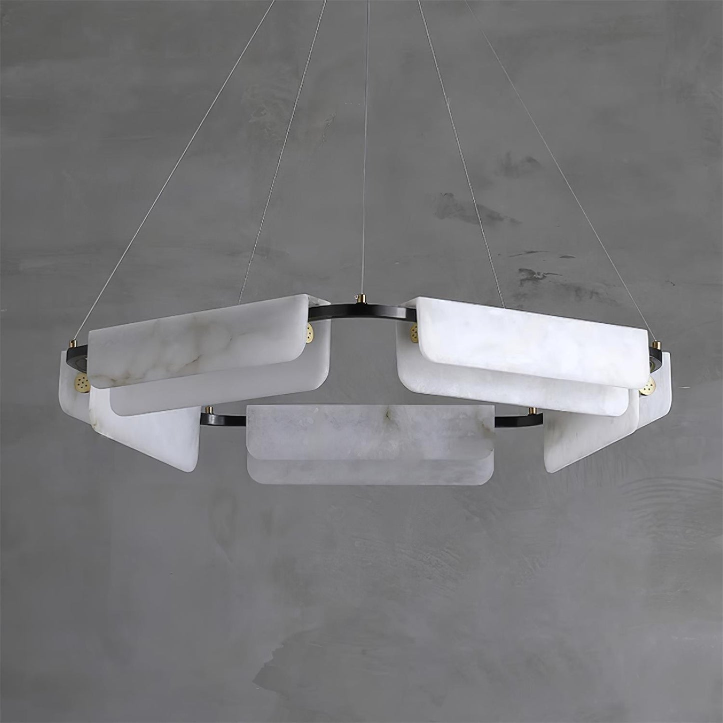 Delia Alabaster Chandelier